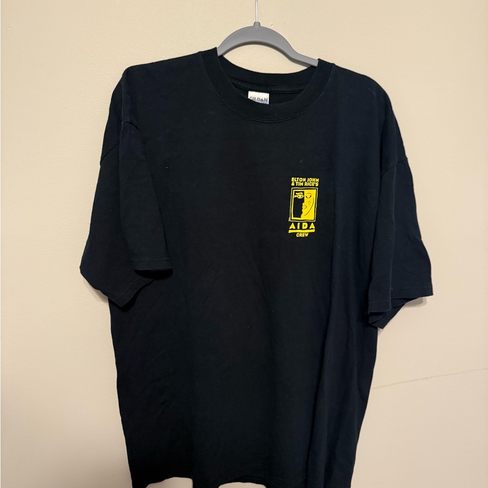 Vintage Elton John & Tim Rice's Aida Crew Tee